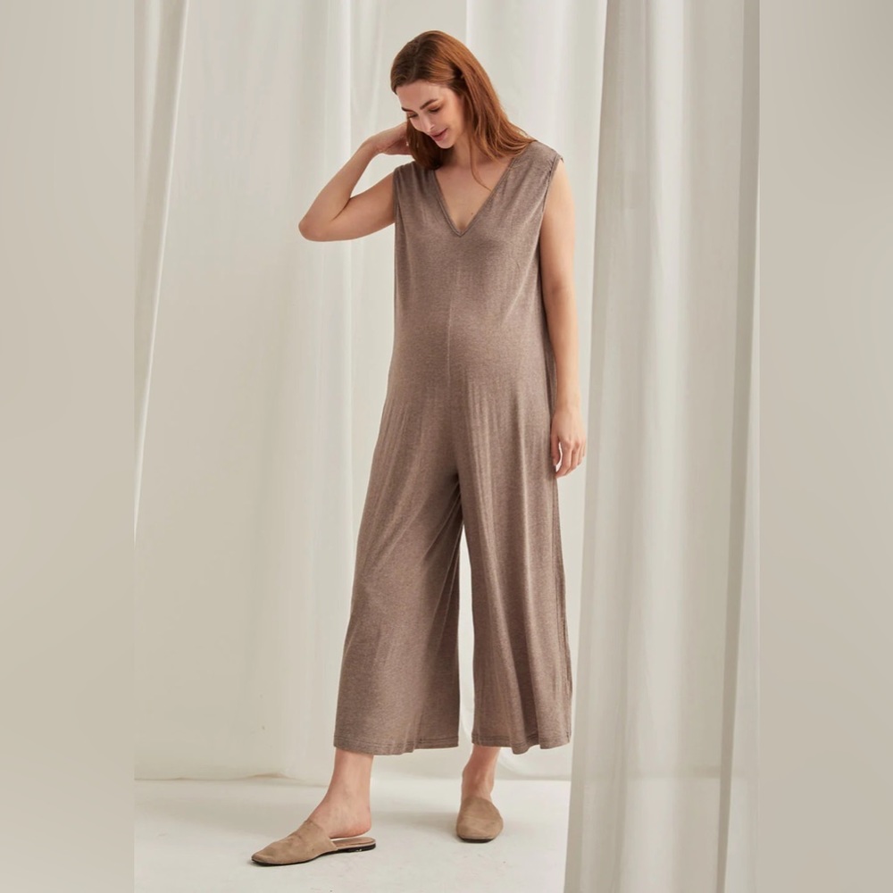 Nothing Fits But- SOFT ANGORA GAUZE KNIT JUMPSUIT